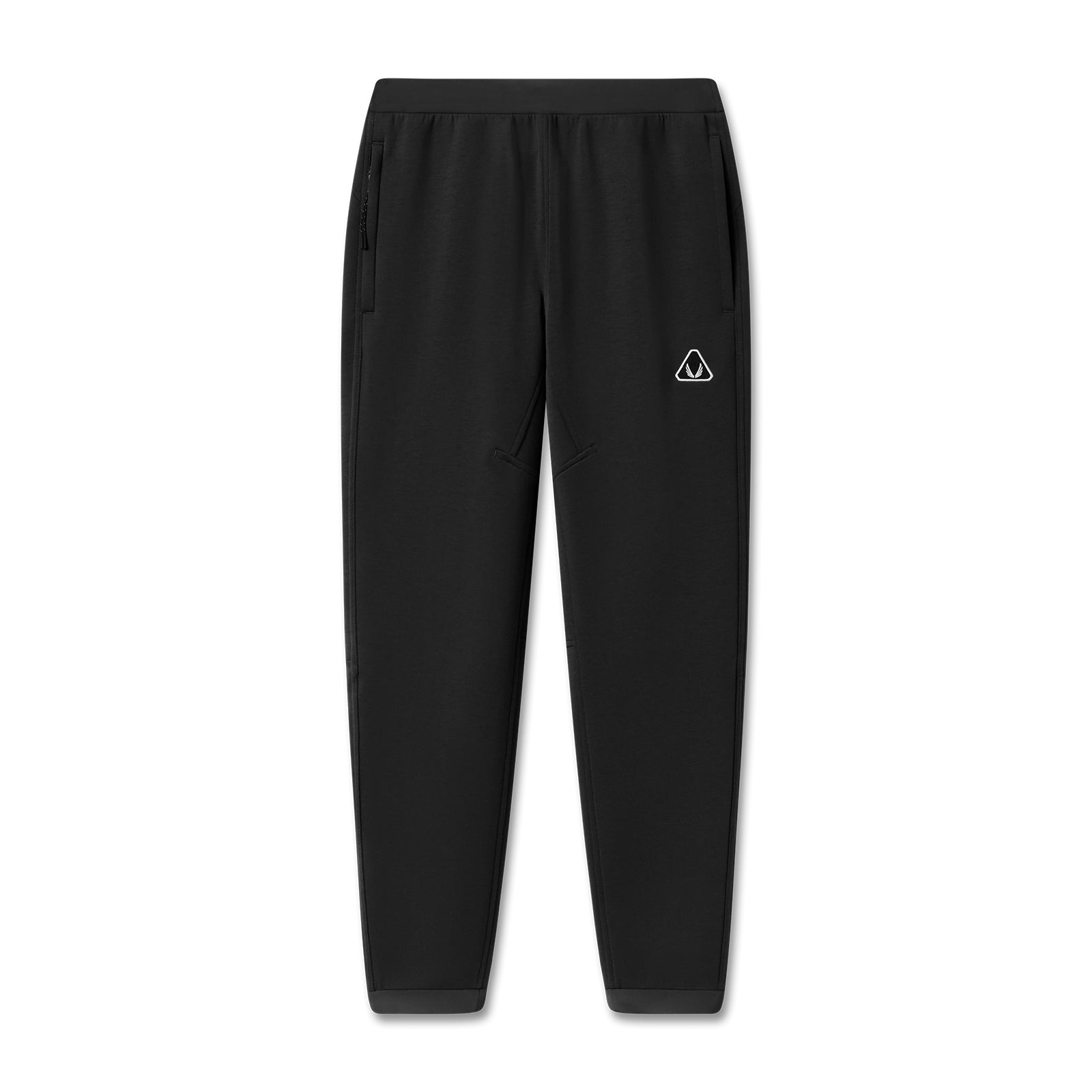 flatlay Dri-Core™ Training Jogger in black, front view