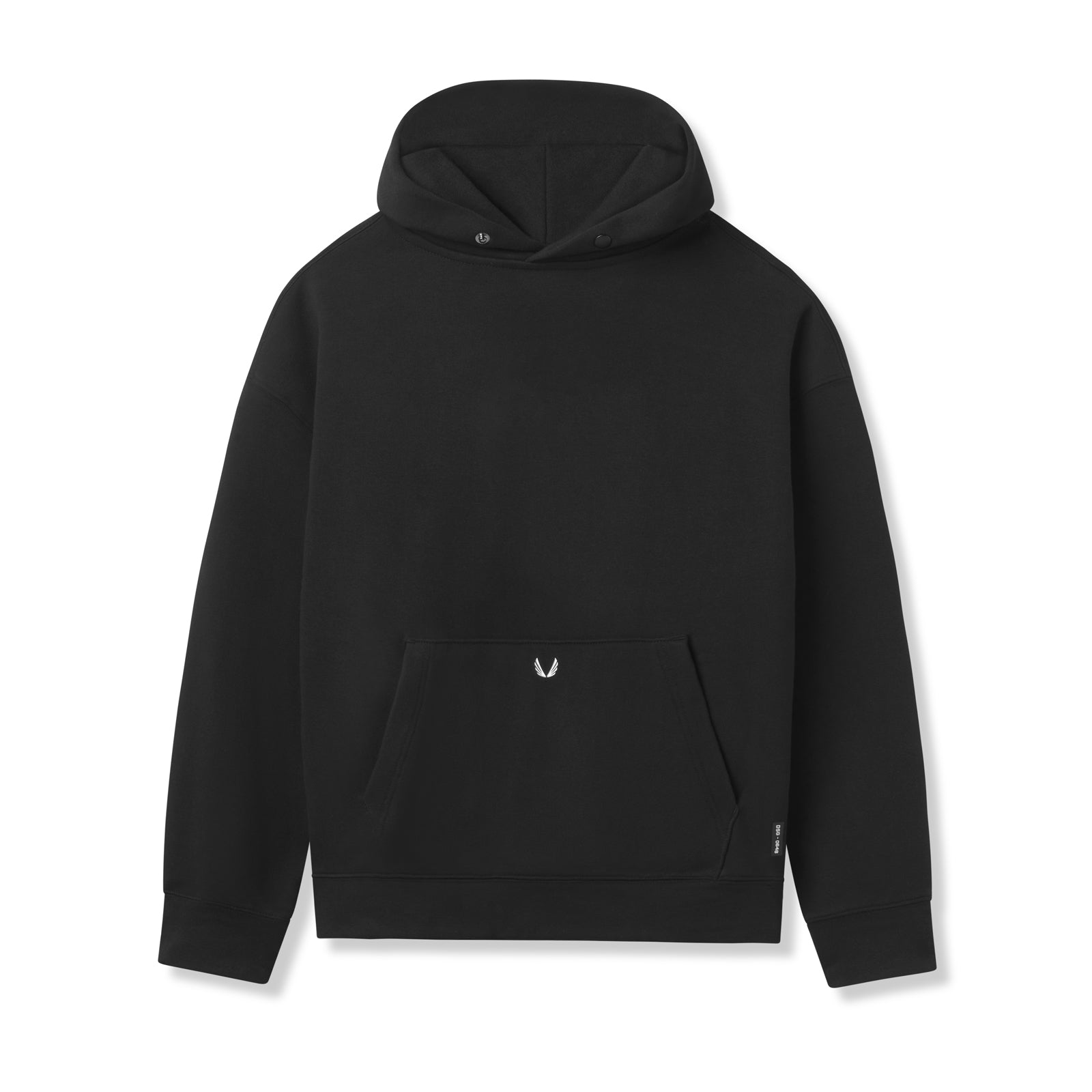 0648. Tech Terry Hoodie Black ASRV