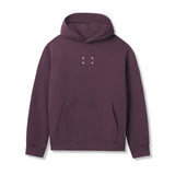 0648. Tech-Terry™ Hoodie - Deep Purple "Space Bracket"