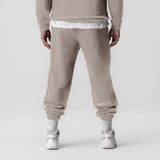 0655. Tech-Terry™ Oversized Sweats - Chai "Emblem"