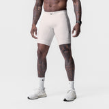 0746. WarpFlexx® Side Pocket 1/2-Length Legging - Stone