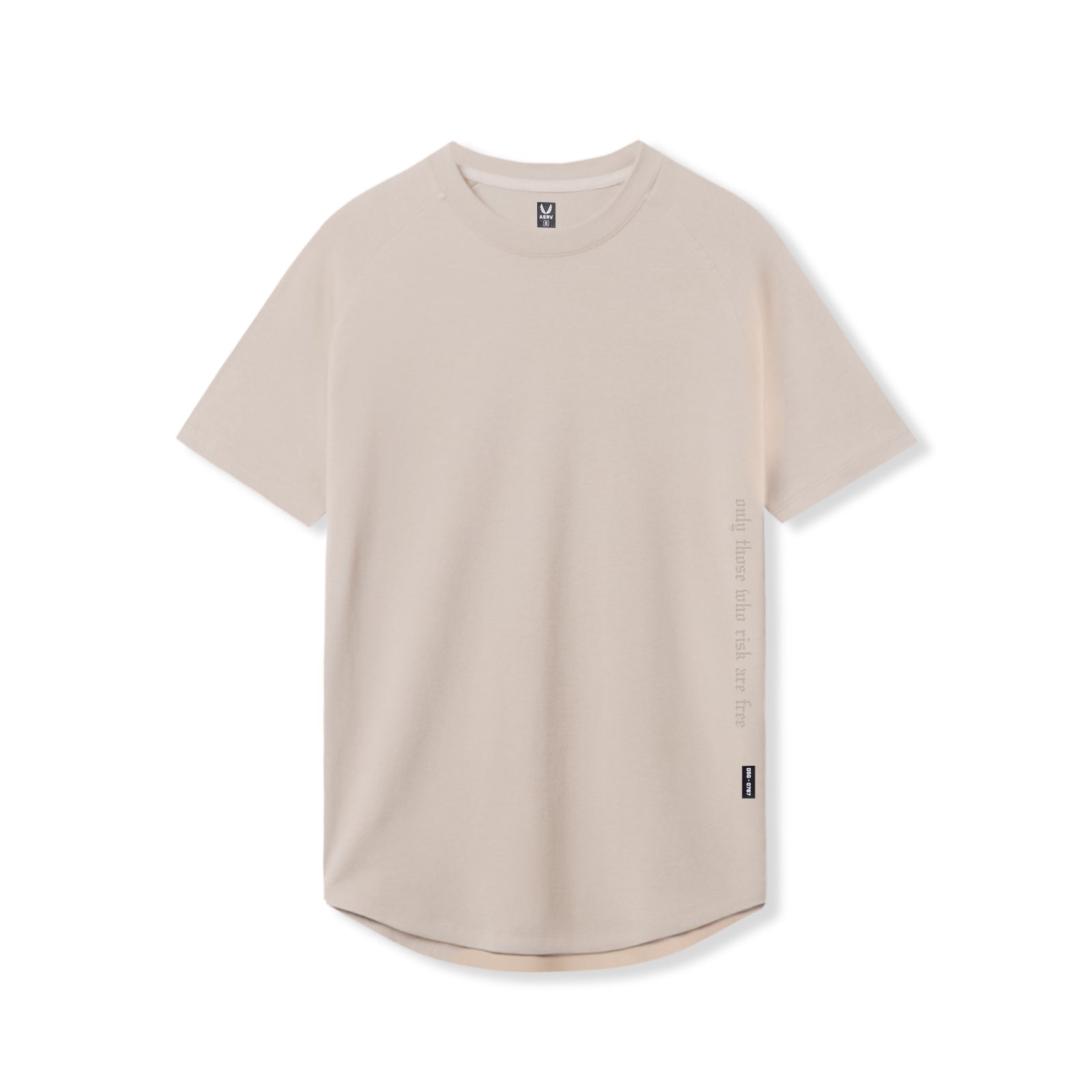 flatlay Supima® Established Tee in chai, front view