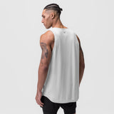 0780. Supima® Extended Tank Top - White