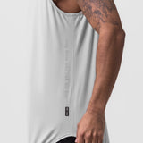 0780. Supima® Extended Tank Top - White