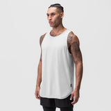 0780. Supima® Extended Tank Top - White