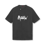 0797. Tech Essential™ Relaxed Tee - Space Grey "Koi"