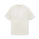 0797. Tech Essential™ Relaxed Tee  -  Stone/White "OTWR"