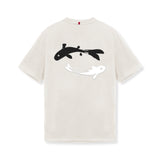0797. Tech Essential™ Relaxed Tee - Stone "Koi"
