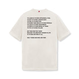 0797. Tech Essential™ Relaxed Tee - Stone "ASRV 8"