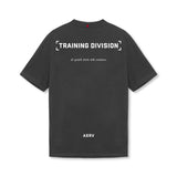 0797. Tech Essential™ Relaxed Tee - Space Grey "TD"