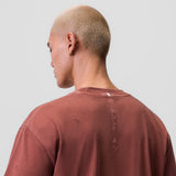 0797. Tech Essential™ Relaxed Tee - Faded Brick
