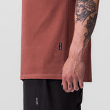 0797. Tech Essential™ Relaxed Tee - Faded Brick