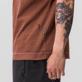 0799. Tech Essential™ Cutoff Hoodie - Faded Rust