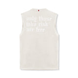 0807. Tech Essential™ Relaxed Cutoff - Stone/White "OTWR"