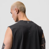 0807. Tech Essential™ Relaxed Cutoff - Faded Grey