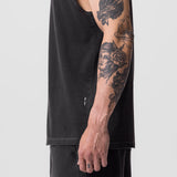 0807. Tech Essential™ Relaxed Cutoff - Faded Grey