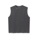 0807. Tech Essential™ Relaxed Cutoff - Faded Grey