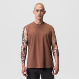 0807. Tech Essential™ Relaxed Cutoff - Faded Rust