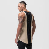 0808. Supima® Vented Tank - Beige