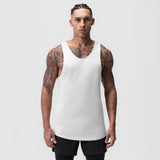 0808. Supima® Vented Tank - White