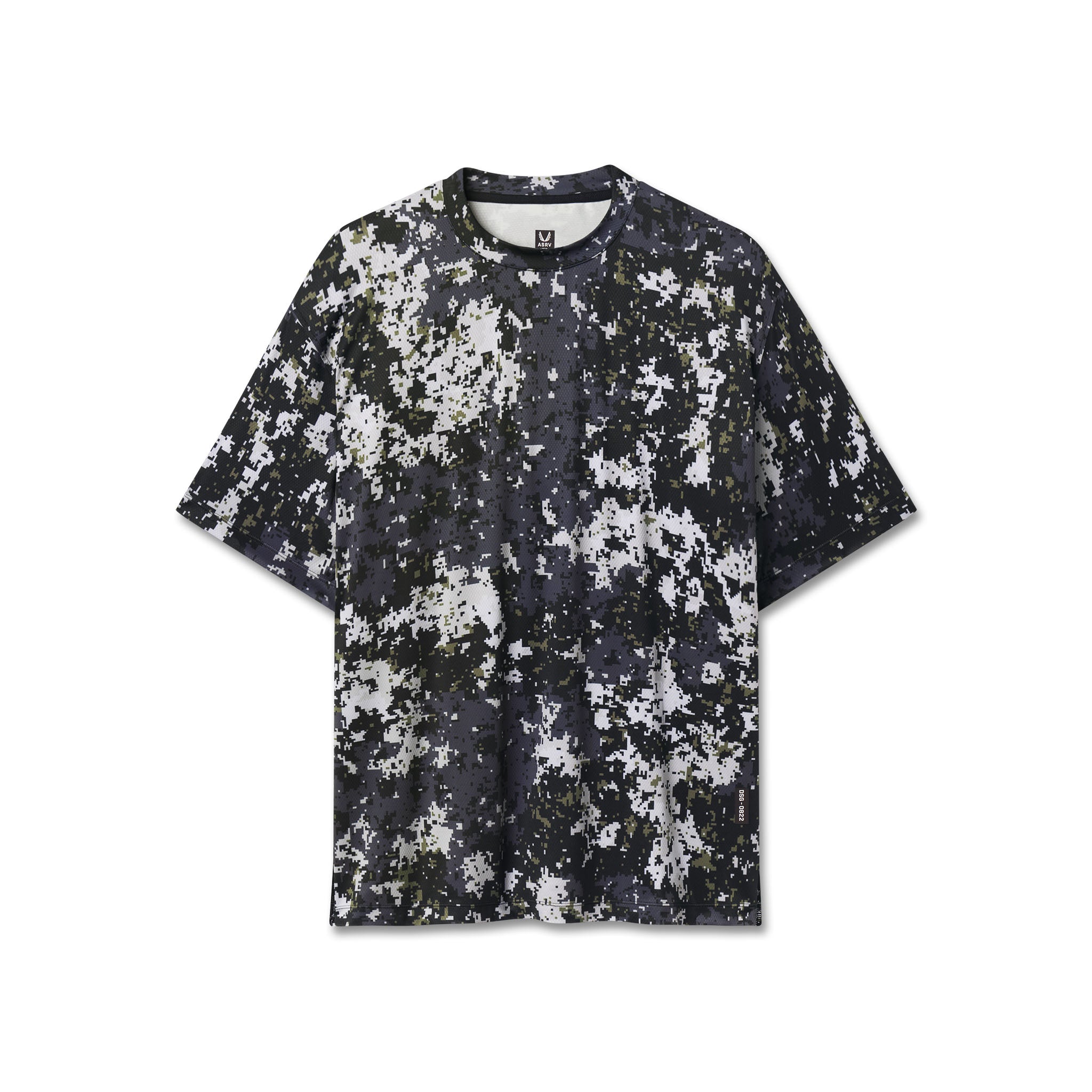 0822. AeroSilver® Oversized Tee - Pixel Camo – ASRV