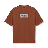 0822. AeroSilver® Oversized Tee - Brick "Box Logo"