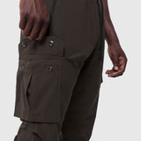 0825. Tetra-Lite® Cargo High Rib Jogger - Dark Earth