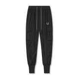 0825. Tetra-Lite® Cargo High Rib Jogger - Black "Reflective"