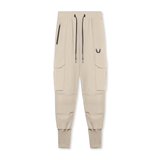 0825. Tetra-Lite® Cargo High Rib Jogger - Beige
