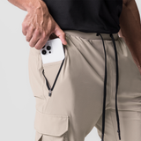 0825. Tetra-Lite® Cargo High Rib Jogger - Beige