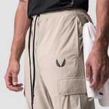 0825. Tetra-Lite® Cargo High Rib Jogger - Beige