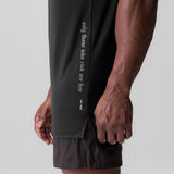 0835. 3D-Lite® 2.0 Drop Hem Tank - Black "OTWR"