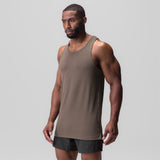 0835. 3D-Lite® 2.0 Drop Hem Tank - Deep Taupe "OTWR"