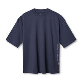 0841. 3D-Lite® 2.0 3/4-Sleeve Oversized Tee - Navy "OTWR"