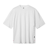 0841. 3D-Lite® 2.0 3/4-Sleeve Oversized Tee - White "OTWR"