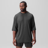 0841. 3D-Lite® 2.0 3/4-Sleeve Oversized Tee - Space Grey "OTWR"