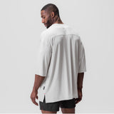 0841. 3D-Lite® 2.0 3/4-Sleeve Oversized Tee - White "OTWR"