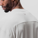 0841. 3D-Lite® 2.0 3/4-Sleeve Oversized Tee - White "OTWR"