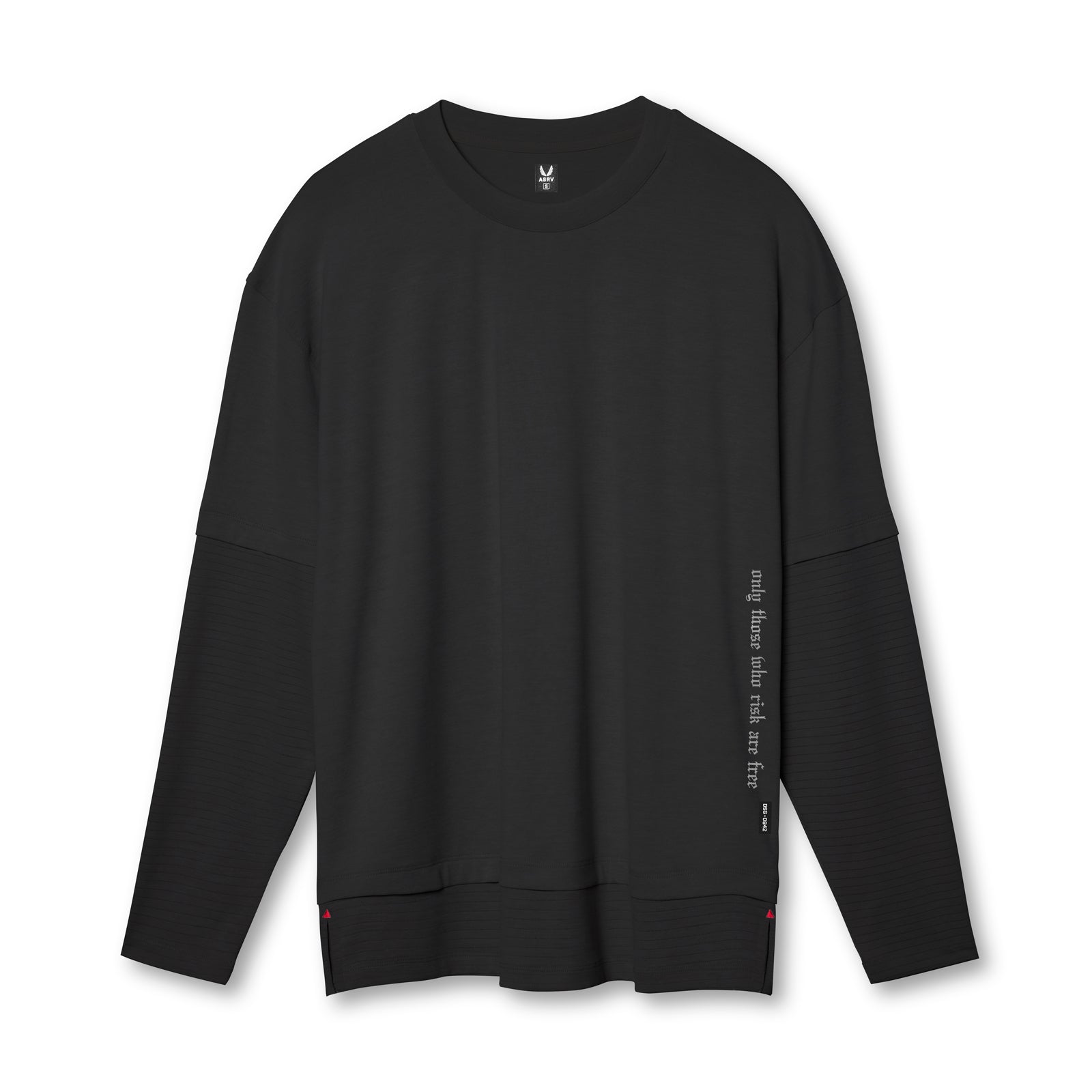 0842. 3D-Lite® 2.0 Layered Long Sleeve - Black 