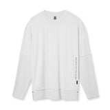 0842. 3D-Lite® 2.0 Layered Long Sleeve - White "OTWR"