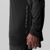 0842. 3D-Lite® 2.0 Layered Long Sleeve - Black "OTWR"
