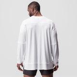 0842. 3D-Lite® 2.0 Layered Long Sleeve - White "OTWR"