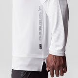 0842. 3D-Lite® 2.0 Layered Long Sleeve - White "OTWR"