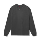 0851. Tech Essential™ Relaxed Long Sleeve - Space Grey/White "OTWR"