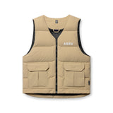 0859. Ripstop Insulated Puffer Gilet - Khaki