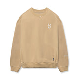 0861. Tech Essential™ Distressed Crewneck - Khaki