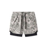 0865. Tetra-Lite® 5" Liner Short - Digital Camo "Wings"/Black