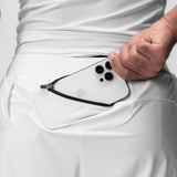 Bounce-free zip pocket