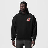 0874. Tech-Terry™ Zip Pocket Hoodie - Black "Infinite Mindset"