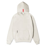 0874. Tech-Terry™ Zip Pocket Hoodie - Stone/White "Brush Wings/ASRV"
